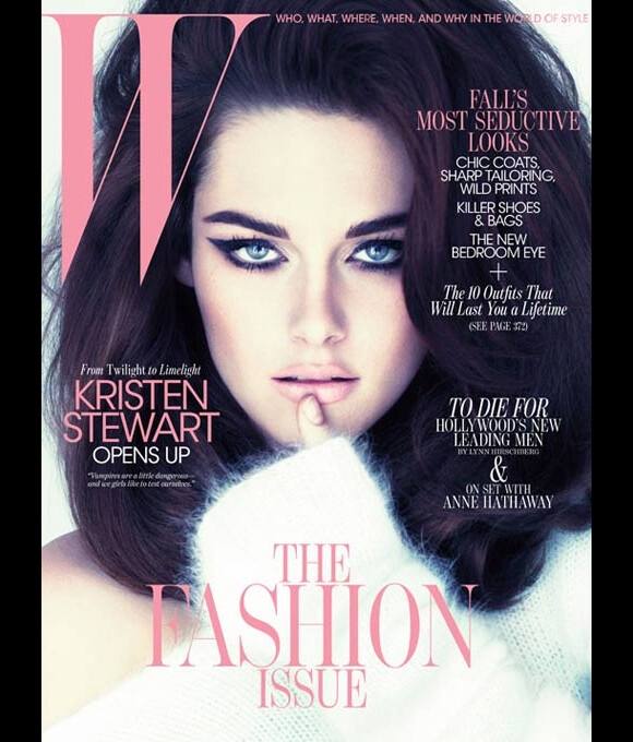 Kristen Stewart en couverture du magazine W