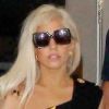 Lady Gaga à la sortie de la maison de la mode à Los Angeles le 12 août 2011
 