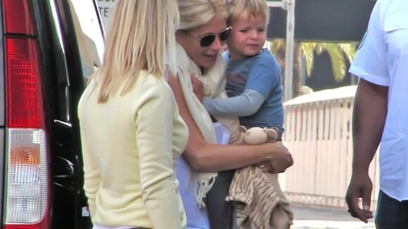 Gwyneth Paltrow, Chris Martin et leurs enfants vus ensemble... Incroyable !