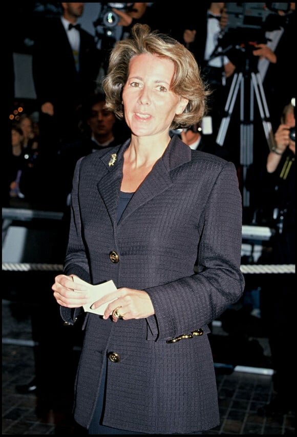 Claire Chazal au festival de Cannes en mai 1993