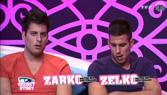 Zarko et Zelko sont nominés cette semaine (quotidienne du mercredi 17 août 2011).
