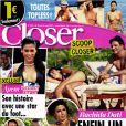 Le magazine  Closer  en kiosques samedi 20 août 2011.