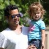 Cash Warren et sa fille Honor au parc à Beverly Hills, le 20 août 2011.