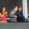 Les enfants de  David Beckham et de Gordon Ramsay vibrent devant un match des L.A Galaxy ! Le 6 août 2011