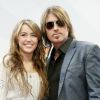 Miley Cyrus et son papa Billy Ray Cyrus, à Los Angeles, en avril 2009.