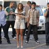 Jennifer Lopez se déchaîne sur le tournage de son dernier clip, Papi, à Los Angeles le 23 août