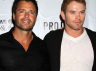 Kellan Lutz et David Charvet : Amis d'un soir pour vanter leur paire de jeans