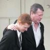 Redmond O'Neal et son père Ryan O'Neal en janvier 2009