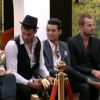 Les garçons très élégants durant la cérémonie des Secret d'or dans Secret Story 5