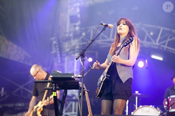 Keren Ann au festival Rock en Seine, à Paris, le 27 août 2011.