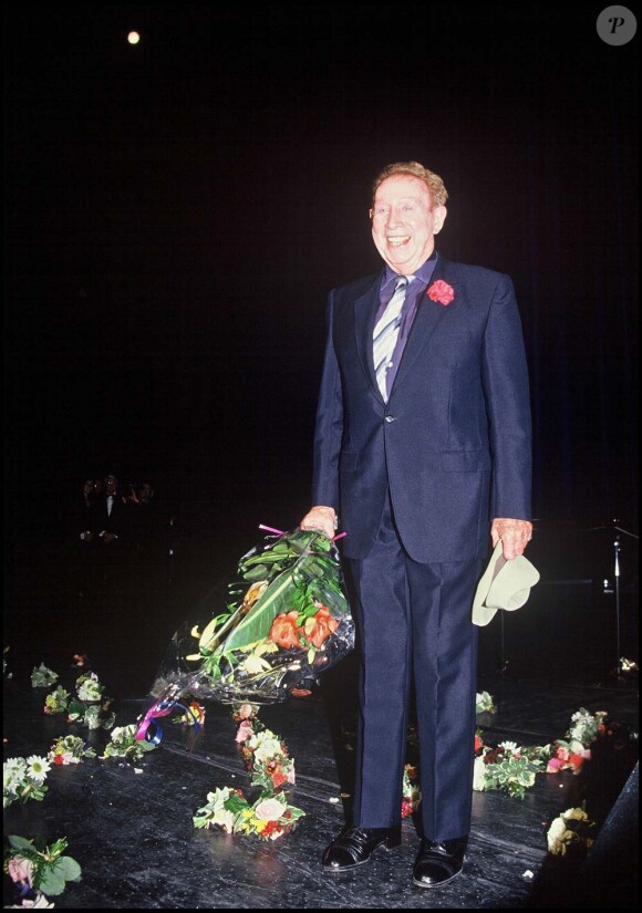 Charles Trenet, à Paris, le 20 mai 1993.