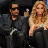 Beyoncé et Jay-Z s'aiment depuis 2002 et se sont dit oui le 4 avril 2008 à New York. Aujourd'hui, le couple star attend son premier enfant. (Los Angeles, 20 février 2011)