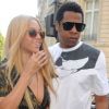 Beyoncé et Jay-Z s'aiment depuis 2002 et se sont dit oui le 4 avril 2008 à New York. Aujourd'hui, le couple star attend son premier enfant. (Paris, 20 avril 2011)