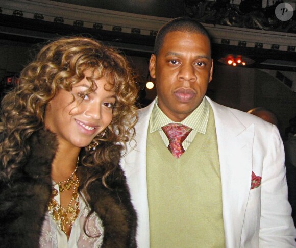Beyoncé et Jay-Z s'aiment depuis 2002 et se sont dit oui le 4 avril 2008 à New York. Aujourd'hui, le couple star attend son premier enfant. (New York, 3 avril 2005)