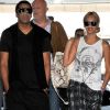 Beyoncé et Jay-Z s'aiment depuis 2002 et se sont dit oui le 4 avril 2008 à New York. Aujourd'hui, le couple star attend son premier enfant. (Paris, 26 avril 2011)