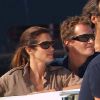 Cindy Crawford et son époux Rande Gerber à leur arrivée à Venise pour la Mostra, le 30 août 2011.