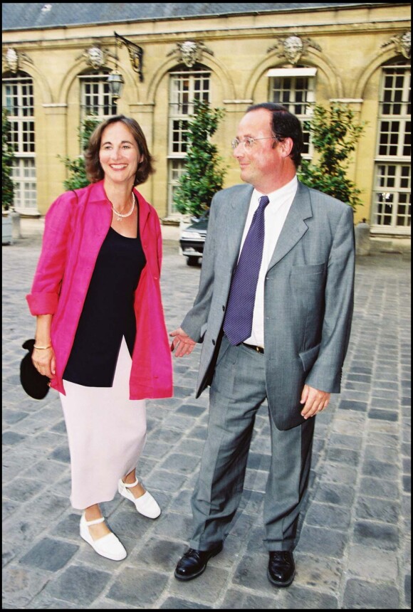 François Hollande et Ségolène Royal à Paris le 29 juillet 1998.