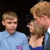 Le prince Harry est allé à la rencontre d'enfants malades lors des WellChild Awards, à l'hôtel Intercontinental de Londres, 31 août 2011