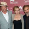 John C. Reilly, Kate Winslet et Christoph Waltz lors du photocall du film Carnage au festival de Venise le 1er septembre 2011