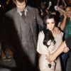 Kim Kardashian et son mari Kris Humphries arrivent au Southtern Hospitality, à New York le 31 août 2011
