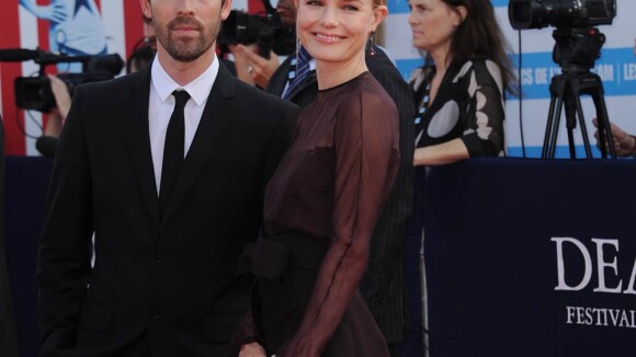 Deauville 2011 : Kate Bosworth superbe avec son nouveau fiancé Michael Polish