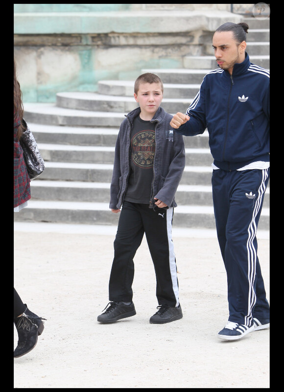 Le fils de Guy Ritchie et de son ex Madonna, en août 2010, Rocco