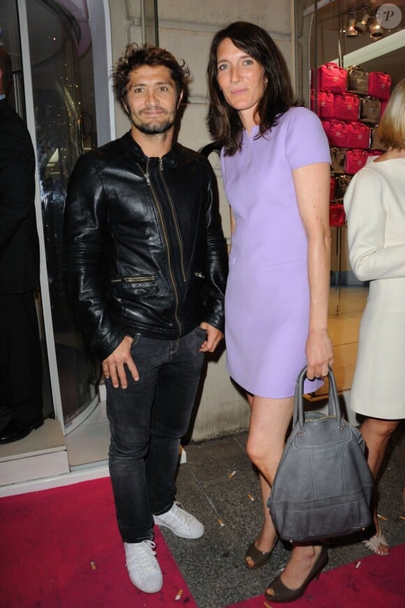 Bixente Lizarazu assiste à la Vogue Fashion Night dans la boutique Courreges à Pairs, le 8 septembre 2011