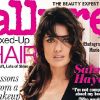 L'actrice Salma Hayek se confie sur son corps et sa vie pour le magazine Allure. Septembre 2011.