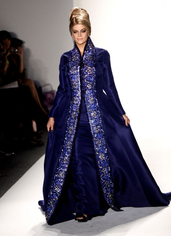 Kirstie Alley défile pour Zang Toi pendant la Fashion Week de New York le 13 septembre 2011
 
 