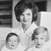 Jackie Kennedy et ses enfants Caroline et John-John (archives)