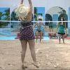 Partie de beach volley dans Secret Story 5