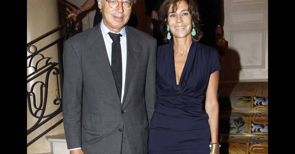 Olivier et Christine Orban au gala de la Fondation Pompidou, à Paris ...
