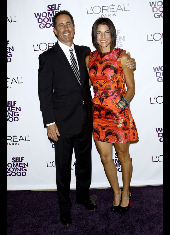 Jerry et Jessica Seinfeld à la soirée Women Doing Good Awards organisée par la magazine Self à New York le 13 septembre 2011