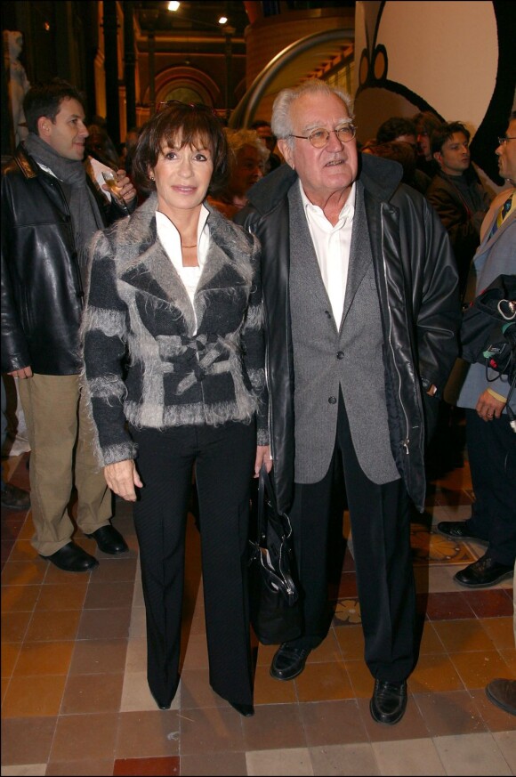 Georges Fillioud et Danièle Evenou en octobre 2003