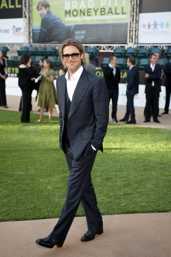 Brad Pitt lors de l'avant-première du film Le Stratège à Oakland le 19 septembre 2011