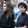 Rachida Dati et Mehriban Aliyeva lors du concert organisé dans les  jardins de la mairie du VIIe arrondissement, à l'occasion de la journée  de l'Azerbaïdjan. 15 septembre 2011
