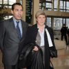 George El Assidi et son avocate, Me Hélène Bureau-Merlet, au tribunal de Créteil, le 22 février 2011.