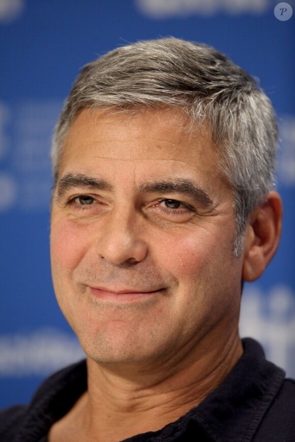 George Clooney en septembre 2011 à Toronto en conférence de presse 