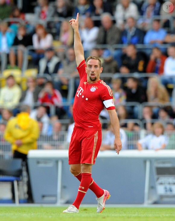 Franck Ribéry le 14 juillet 2011 à Jena