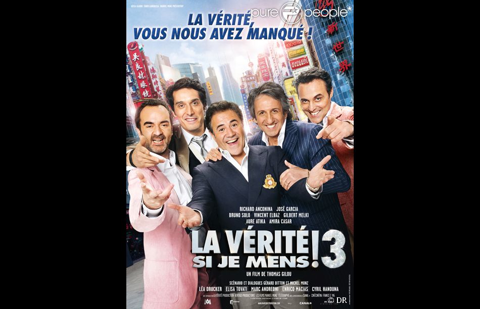 La Vérité Si Je Mens 3 Distribution Affiche du film La Vérité si je mens 3 - Purepeople