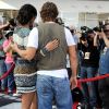 Matthew McConaughey et Camila Alves à l'avant-première du spectacle du Cirque du Solei, Iris, A Journey Into The World of Cinema, à Los Angeles le 25 septembre 2011