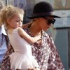 Nicole Richie a accompagné sa fille Harlow à son cours de claquette. Los Angeles, 28 septembre 2011