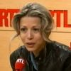 Tristane Banon poursuit son offensive sur RTL, au micro d'Yves Calvi, le 22 septembre 2011.