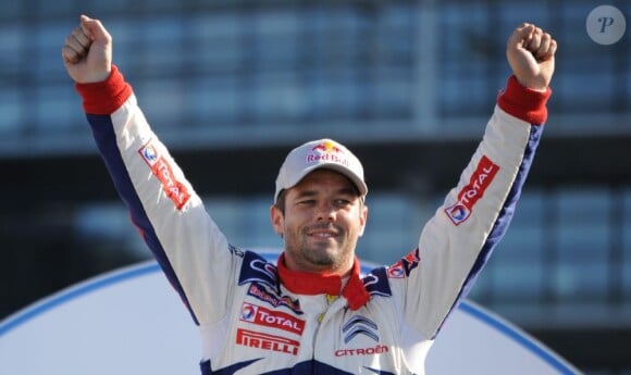 Sébastien Loeb, le 3 octobre 2010 à Strasbourg