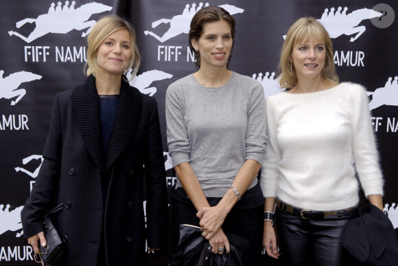 Karin Viard, Marina Foïs et Maïwenn lors du festival international du film francophone de Namur en Belgique le 4 octobre 2011