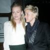 Portia de Rossi et Ellen DeGeneres sortant d'un dîner à Los Angeles