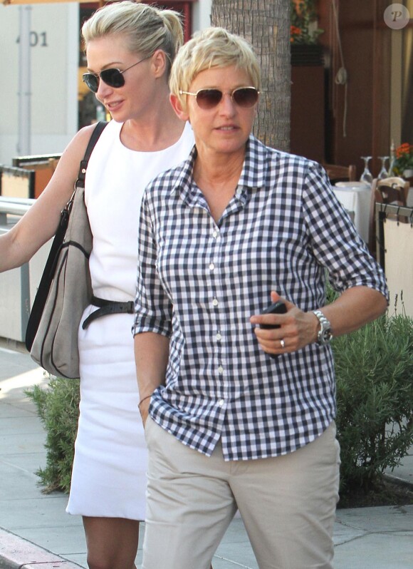 Portia de Rossi et Ellen DeGeneres toujours complices