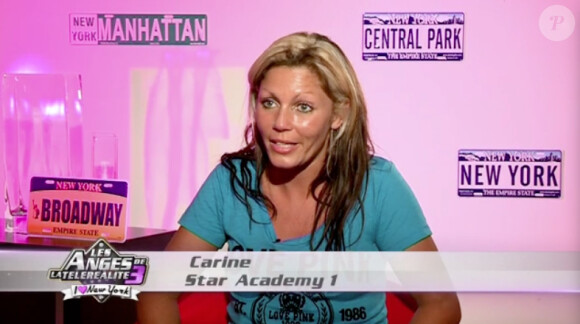 Carine dans les Anges de la télé-réalité, jeudi 6 octobre sur NRJ 12