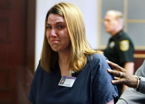 Amanda Brumfield, le 6 octobre 2011 à Orlando. Elle est condamnée à 20 ans de prison pour le meurtre d'un bébé.
