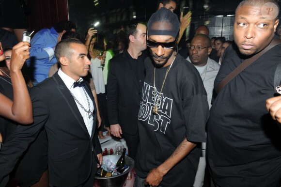 Snoop Dogg lors de l'anniversaire de Jean-Roch au VIP ROOM à Paris le 5 octobre 2011